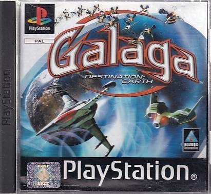 Galaga Destination Earth - PS1 (B Grade) (Genbrug)